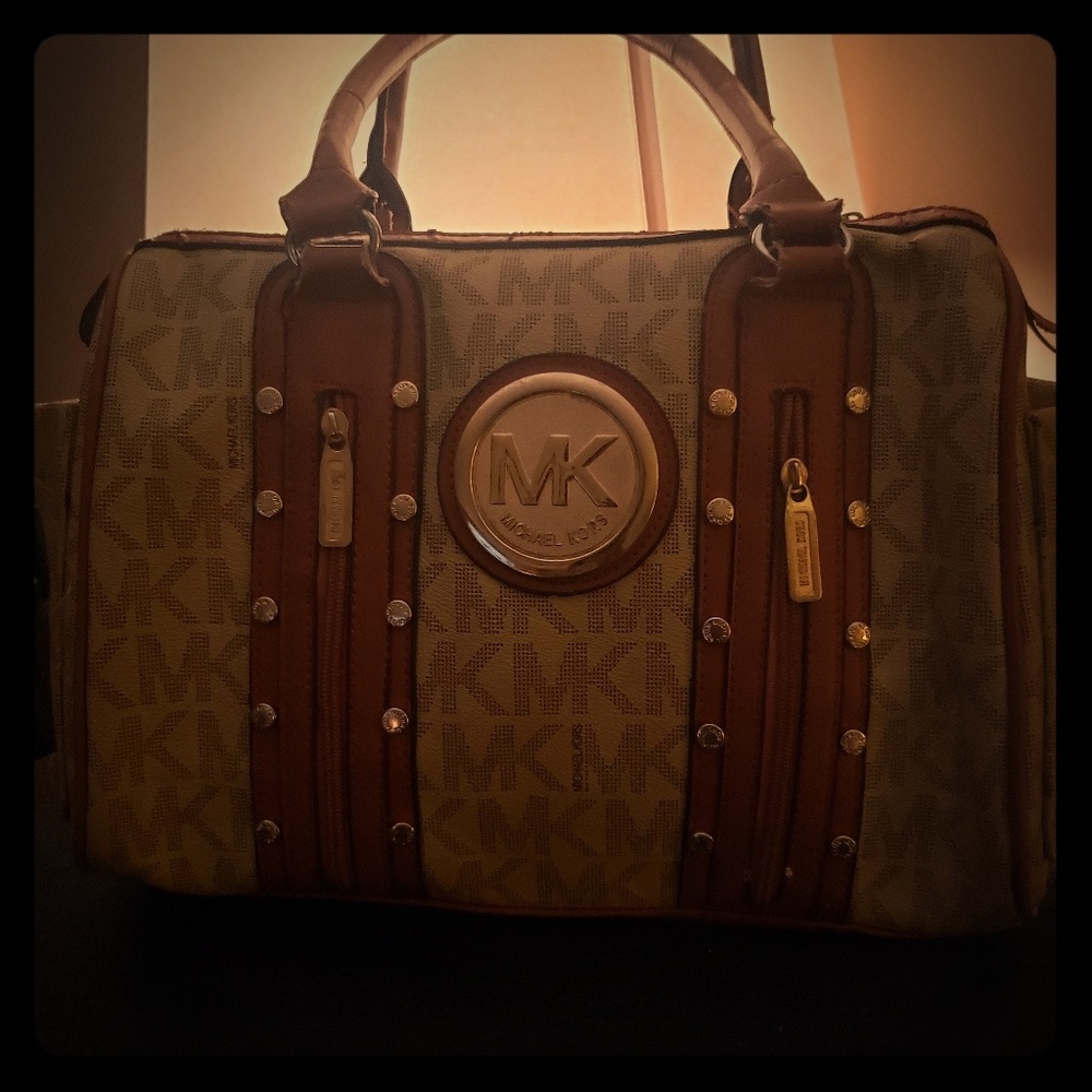Khaki MICHAEL KORS  handbag